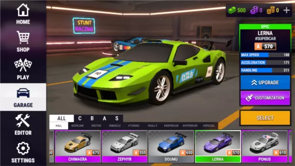 赛道世界全车辆解锁版