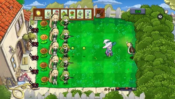 植物娘大战僵尸重生最终版